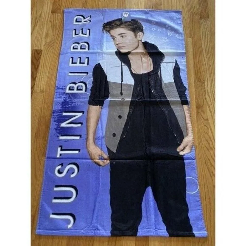 Justin Bieber 2013 Beach Towel Brand New with Tags